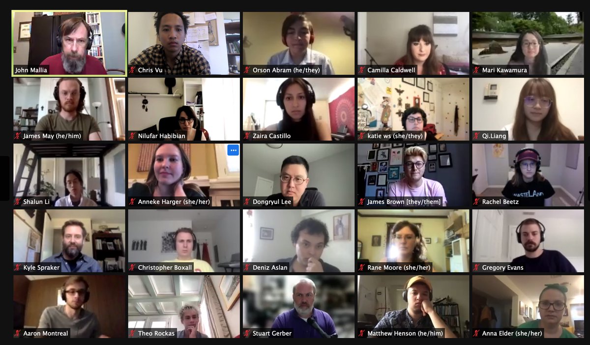 sicpp's tweet photo. SICPP 2021: The State Of Now - has kicked off! 

Now for 9 days of intensive learning and music-making ahead - be on the lookout for our concerts!

#sicpp2021 #newmusic https://t.co/x36tGNhIcF