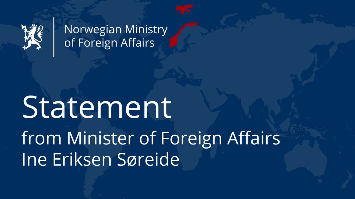 NorwayMFA's tweet photo. #Norway deeply concerned about decision in the Hungarian parliament targeting rights of #LGBTIQ+ persons in the bill against pedophilia &amp; for protecting children. Incompatible with universal values and #Hungary ’s human rights obligations - FM #EriksenSoreide https://t.co/O906QYyc3A