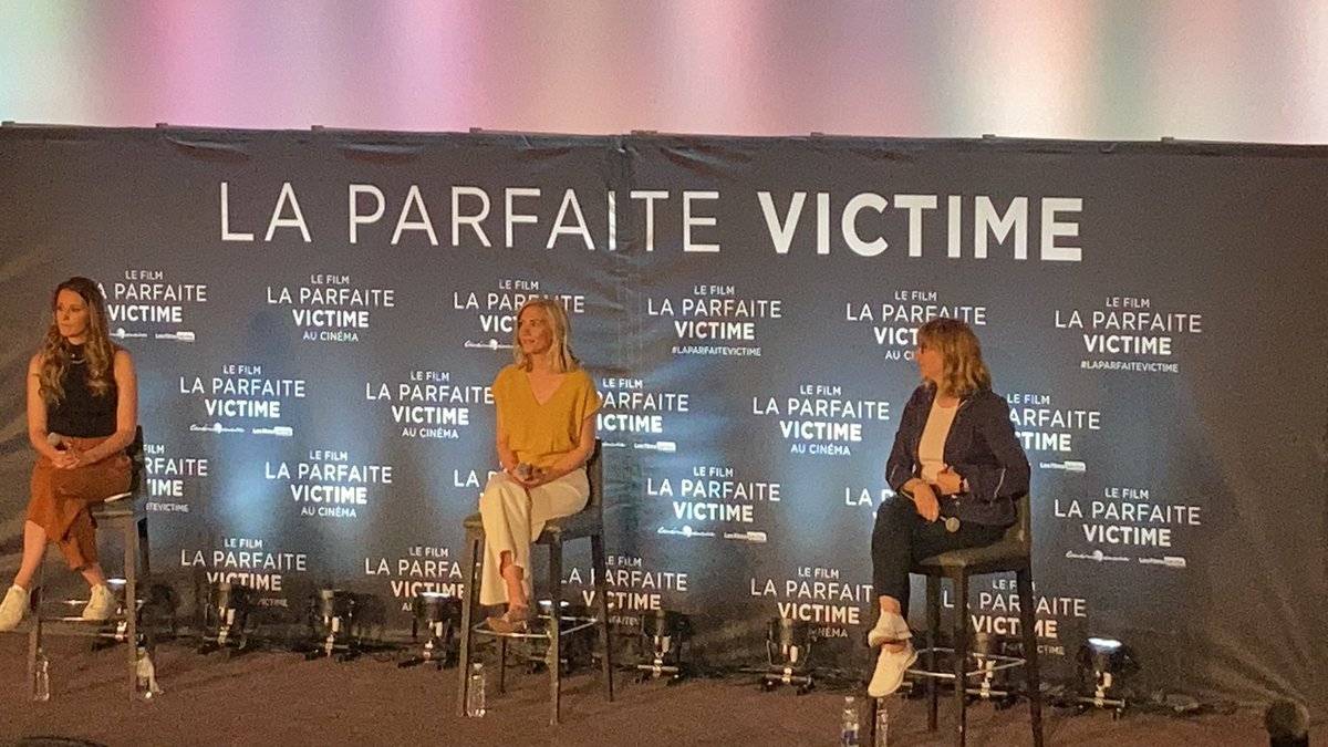 Catherine Richer On Twitter La Parfaite Victime Un Film Coup De Poing Absolument Necessaire A La Conference De Presse Avec Les Journalistes Scenaristes Et Realisatrices Monicneron Emilieperreault Et Denise Robert Productrice On
