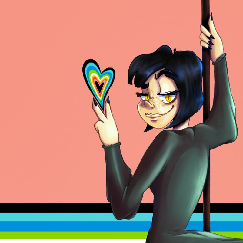 Viky_Kv's tweet photo. 2nd #PrideMonth2021 flag oc✨🏳️‍🌈
Queer flag - Tea ✨🏳️‍🌈
•
#queer #drawing #draw #Pride #PrideMonth #digitalart #digitaldraw #OC #originalcharacters #artistsontwitter #art #queerflag https://t.co/hXj7vDr3MD