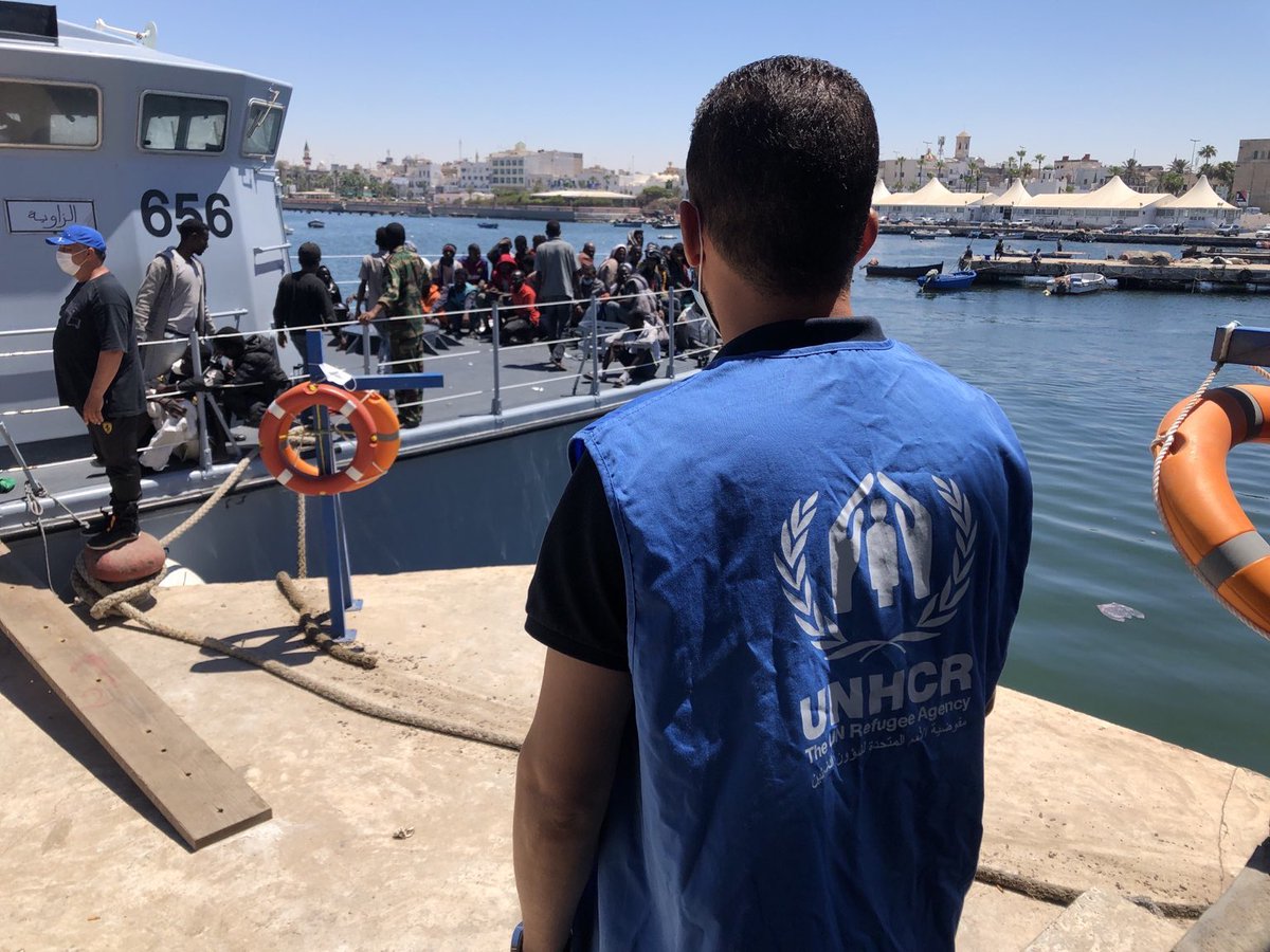 🚨 Press release: UNHCR and IOM condemn the return of migrants and refugees to Libya.

In the absence of predictable disembarkation mechanisms, maritime actors should not be obliged to return refugees and migrants to unsafe places. 

unhcr.org/news/press/202…