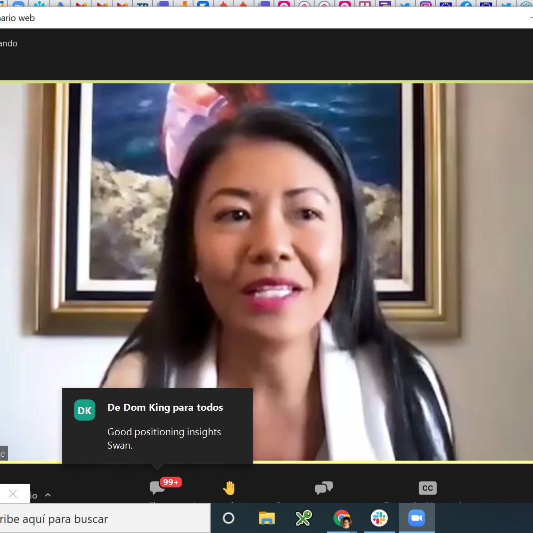 lainde's tweet photo. Un placer escuchar a @swansit explicando el giro que dio al #Branding de @ElizabethArden hace 7 aรฑos...
She is wonderful!
#webcreators2021 https://t.co/SdEbXPpgTs