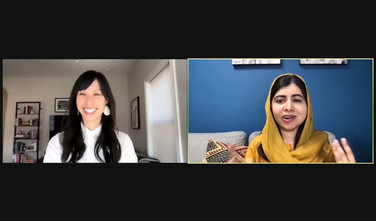 MartaFonda's tweet image. It is so inspiring to listen @Malala talking about her experience! Thank you @joinHandshake for organizing #FindYourNext!! Also, great host @ccruzvergara 👏🏼 #JoinHandshake