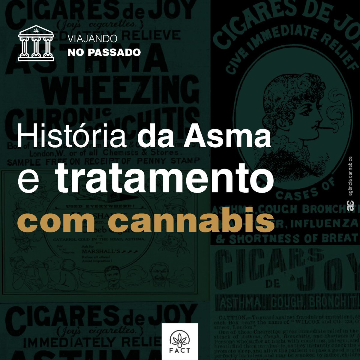 FactBrasil's tweet photo. Retomando o nosso quadro “Viajando no Passado” vamos falar sobre a asma. Acesse o texto completo no nosso Instagram. 
https://t.co/ywKYhVo6ko
#asma #asmacannabis #tratamentoalternativo #factbrasil #CannabisMedicinal #CannabiséRemédio #AssociaçõesCannabicasNãoPodemParar https://t.co/kIREuiSPrT
