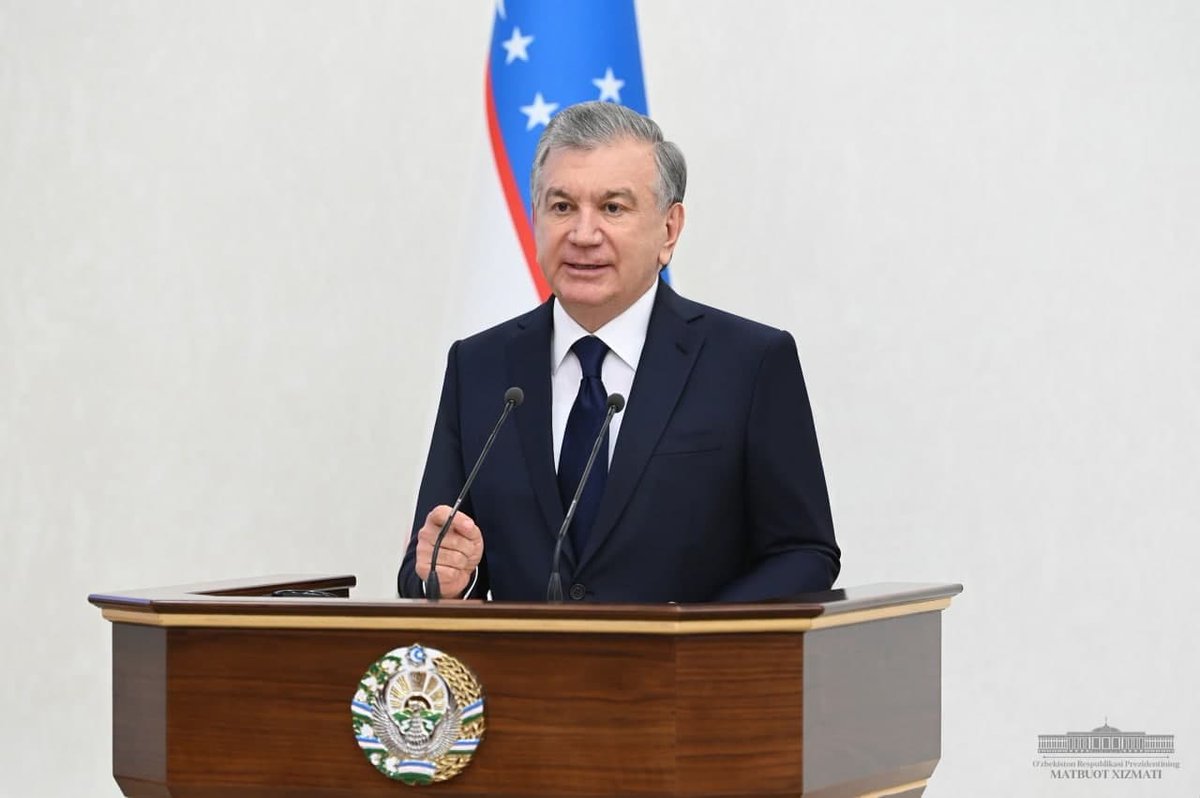 president_uz's tweet photo. The Head of State has initiated the important changes in the higher education system of the country and set tasks to improve the quality of education, as well as the scientific capacity of universities.
#Mirziyoyev #HigherEducation #TrainingofSpecialists #ScientificDevelopment https://t.co/cJkSIsR2qs