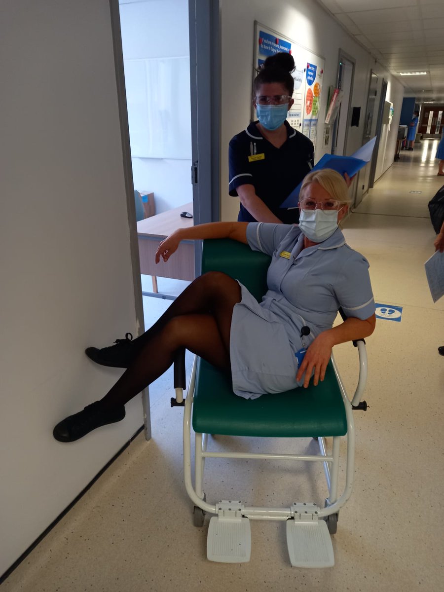 Day 3 #NutritionandHydrationWeek2021  
'Weighing Wednesday' 
Can you guess what Karen weighs? Showing the inaccuracy of guessing weights, and highlighting the importance of using the correct equipment for #MUST assessment
<a href="/TaraFilby/">✨hellomynameistara✨💙</a> 
<a href="/SurgicalYhft/">Surgical Educators Y&STHFT</a> 
<a href="/jill_bradley_/">Jillian Bradley RN</a> 
<a href="/YSTeachingNHS/">York and Scarborough Teaching Hospitals NHS FT</a>
