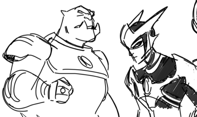 Coolyoku's tweet photo. Last month I purchased @Giancarlo_Volpe's workshop at storyboardart, which was really informative and fun! He used examples from #GLTAS, so I wanted to do some quick studies of it... and binge watched the whole thing in 3 days! So here's a sketch dump with words down the thread~ https://t.co/NXaRETrnPT
