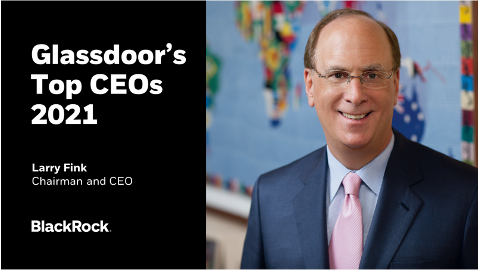 Graciela_B's tweet photo. BlackRock’s Chairman &amp; CEO, Larry Fink, has been ranked one of Glassdoor’s Top CEOs 2021. Based entirely on employee feedback, this award is a testament to our culture at BlackRock, and a well-deserved recognition. #OneBlackRock https://t.co/vyWT4z6LYn https://t.co/NlCiwQ3PzG