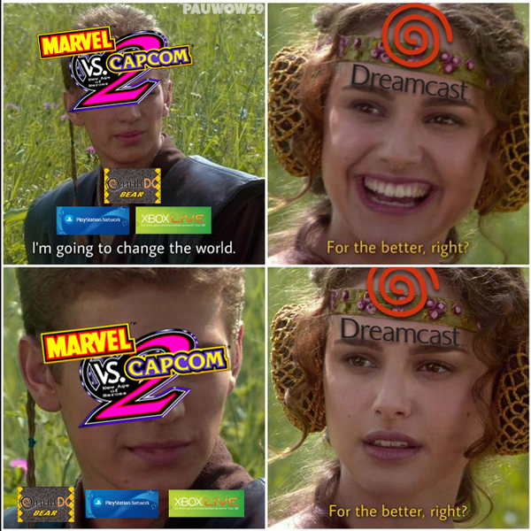 pauwow29's tweet photo. Online Mahvel Players be like.....Come to the Dark Side.
#MVC2
#MarvelvsCapcom2
#MahvelLives https://t.co/DIPoU76ioI
