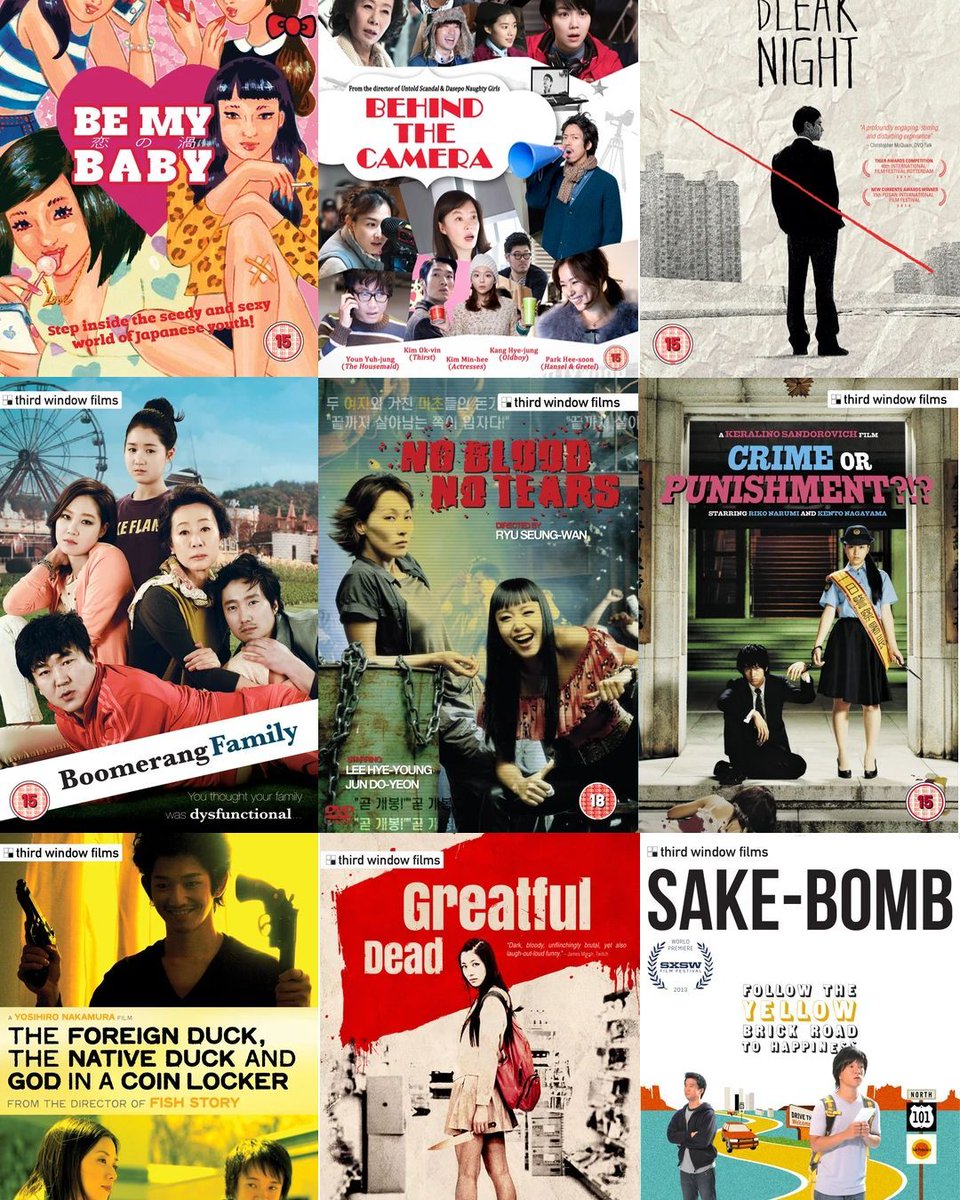 Terracotta_Dist's tweet photo. Missing the best East Asian films from ur @thirdwindowfilms collection?
We've tons of new titles https://t.co/puKUF7WnoP in our shop with new releases like @MacotoTzk's Barbara and #OneCutoftheDead: Hollywood Edition
Go on, ya know you want it 😈
#ThirdWindowJune Spread the word https://t.co/qYgiQJQf3Q