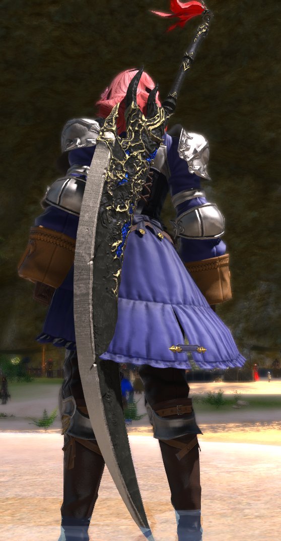 ChansonNoire on Twitter "Samurai's Blade's Fealty FFXIV I was a little concerned first looking