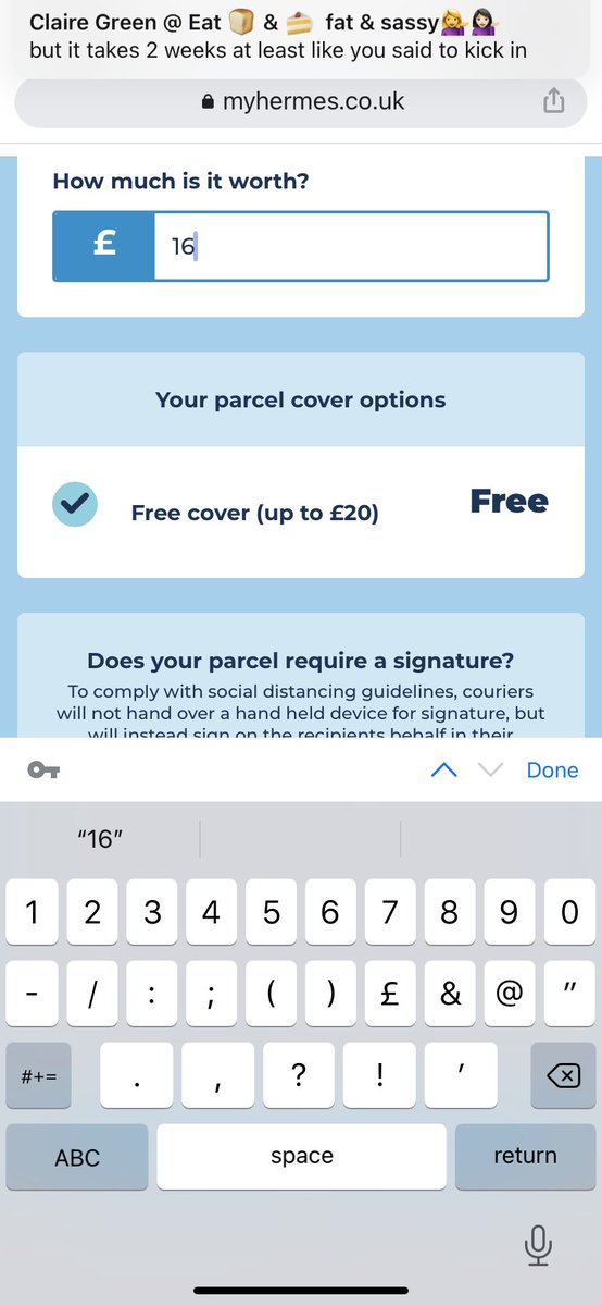 pamelarachel89's tweet photo. @Hermesparcels where is it? Now 48 hours and no movement and 3-4 days delivery time from 10th June. Delays without explanation not good enough. https://t.co/ScCtmzUEO5