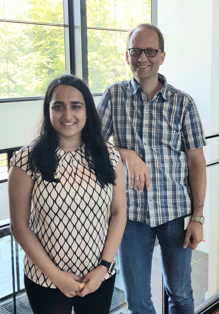 Today was a good day! Welcome to <a href="/nehavmsharma/">Neha Sharma</a> who started on her Postdoc with us at <a href="/KcbLab/">Bone lab - KCB</a> today. With her aboard, I am absolutely certain that our joint project with <a href="/MegVoda/">Megan Moore Weivoda</a> will be a success! Wellcome Neha 😊