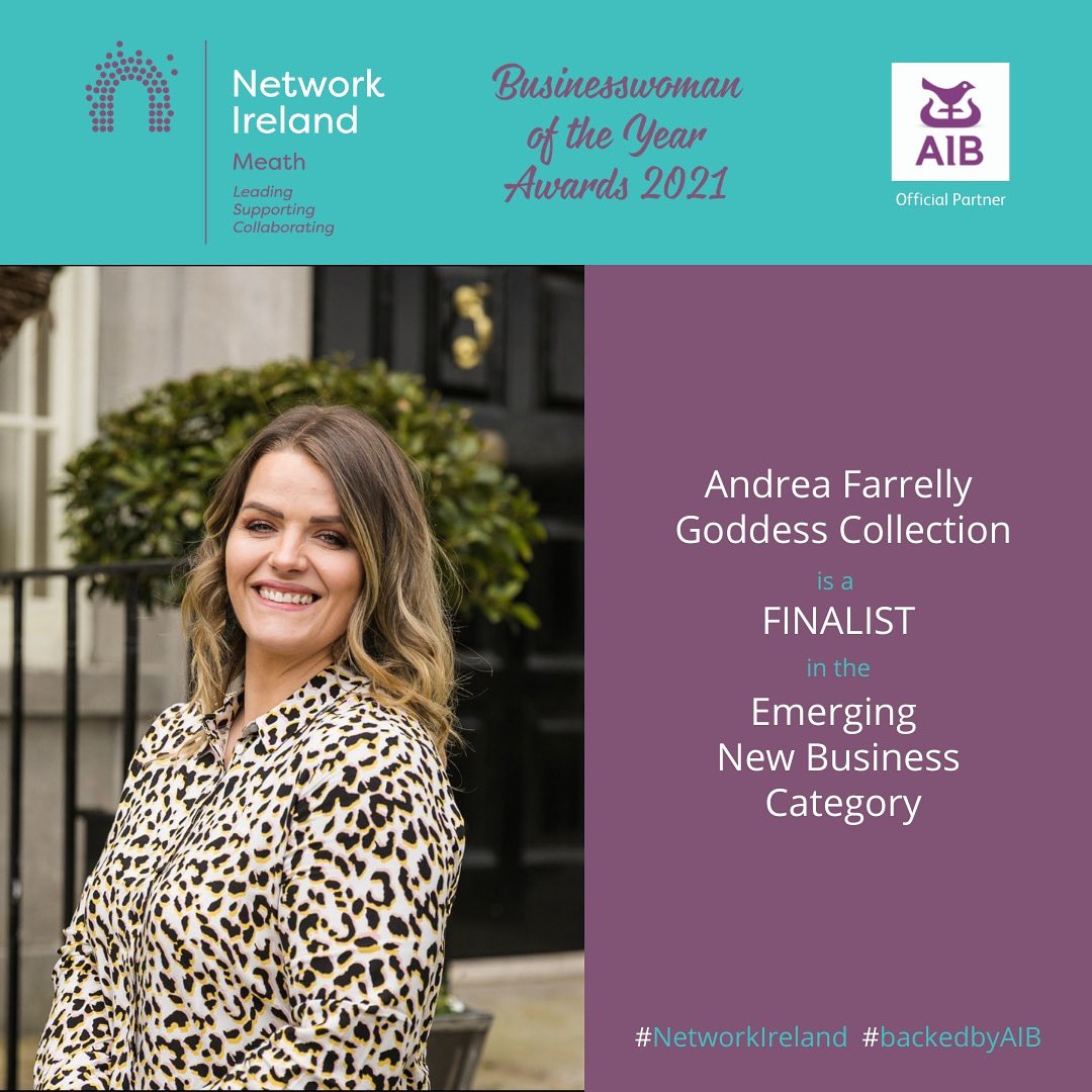 NetworkMeath's tweet photo. Businesswoman of the Year Awards 2021 Finalists in Emerging New Business #NetworkMeath #NetworkIreland #backedbyAIB #awards2021 https://t.co/m1roHN3UsT