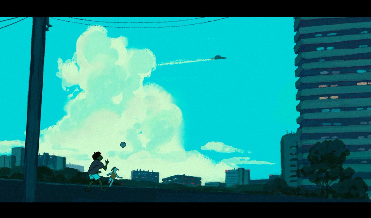 LucCourtois1's tweet photo. I mostly love doing green environments and clouds!! ☁️🌳☁️ #artposter https://t.co/mj8Mpzivrx
