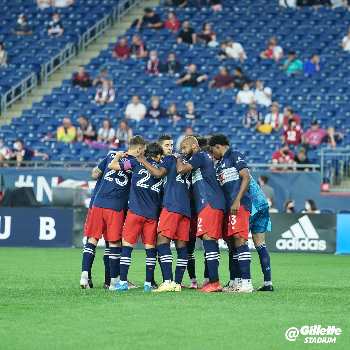 GilletteStadium's tweet photo. The #NERevs return home one week from today!

Follow/RT this for a chance to win your way into next week’s match!

https://t.co/4FrlicNc8Y https://t.co/UvzducWUaK
