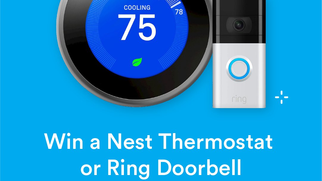 Ting Internet is giving away a Ring Video Doorbell &amp; a Nest Learning Thermostat! To enter to win, sign up for Ting Internet emails here: ting.com/smarthome

Also learn about the best Smart Home Gear for under $100 here:
newhomesandideas.com/remodeling-rep…