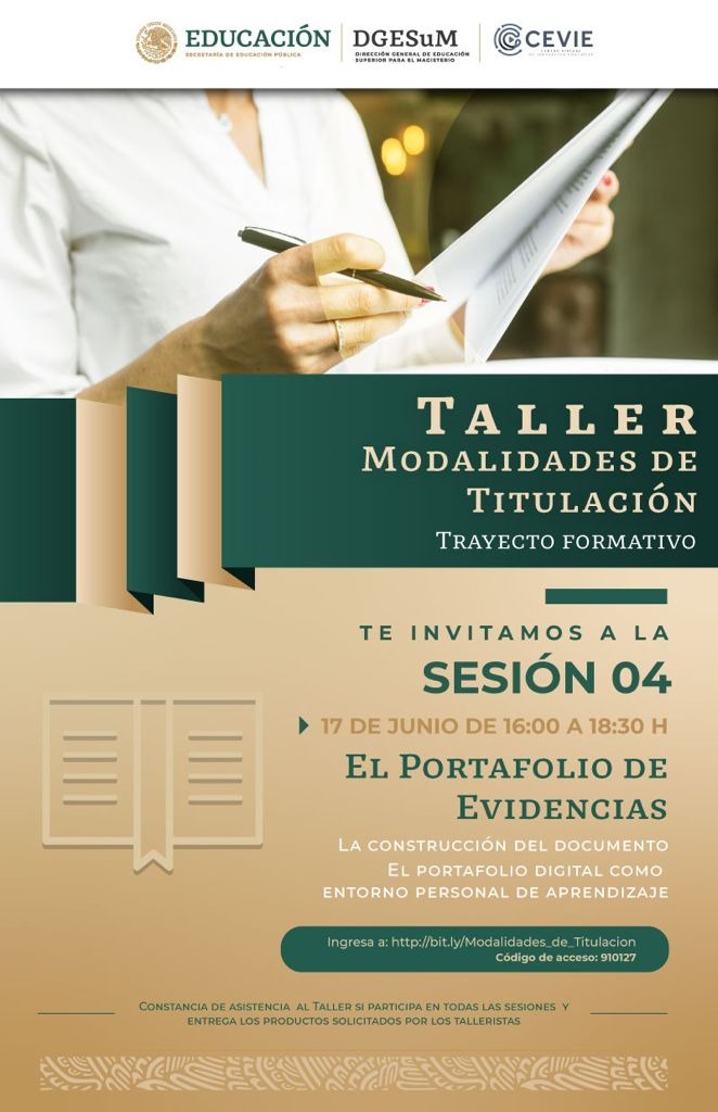 CIFDgo's tweet photo. Taller
Modalidades de Titulación
Sesión 04

Ingresa a: https://t.co/3Y5bylCgat
Código de acceso: 910127

#NormalistasDeDurango @MarchaChavez @normalistasomos @SEED_Dgo @DrMiguelEstrada @ruben_calderonl @IesenR @camdurango @ENPCAC @BycenedOficial https://t.co/TmAiHMSv5k
