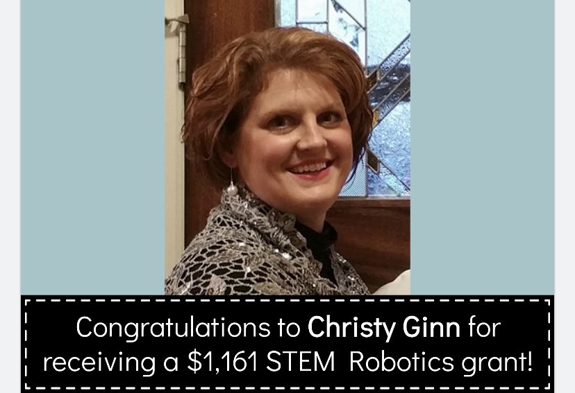 Way to go, Mrs. Ginn! 🐾 🤖