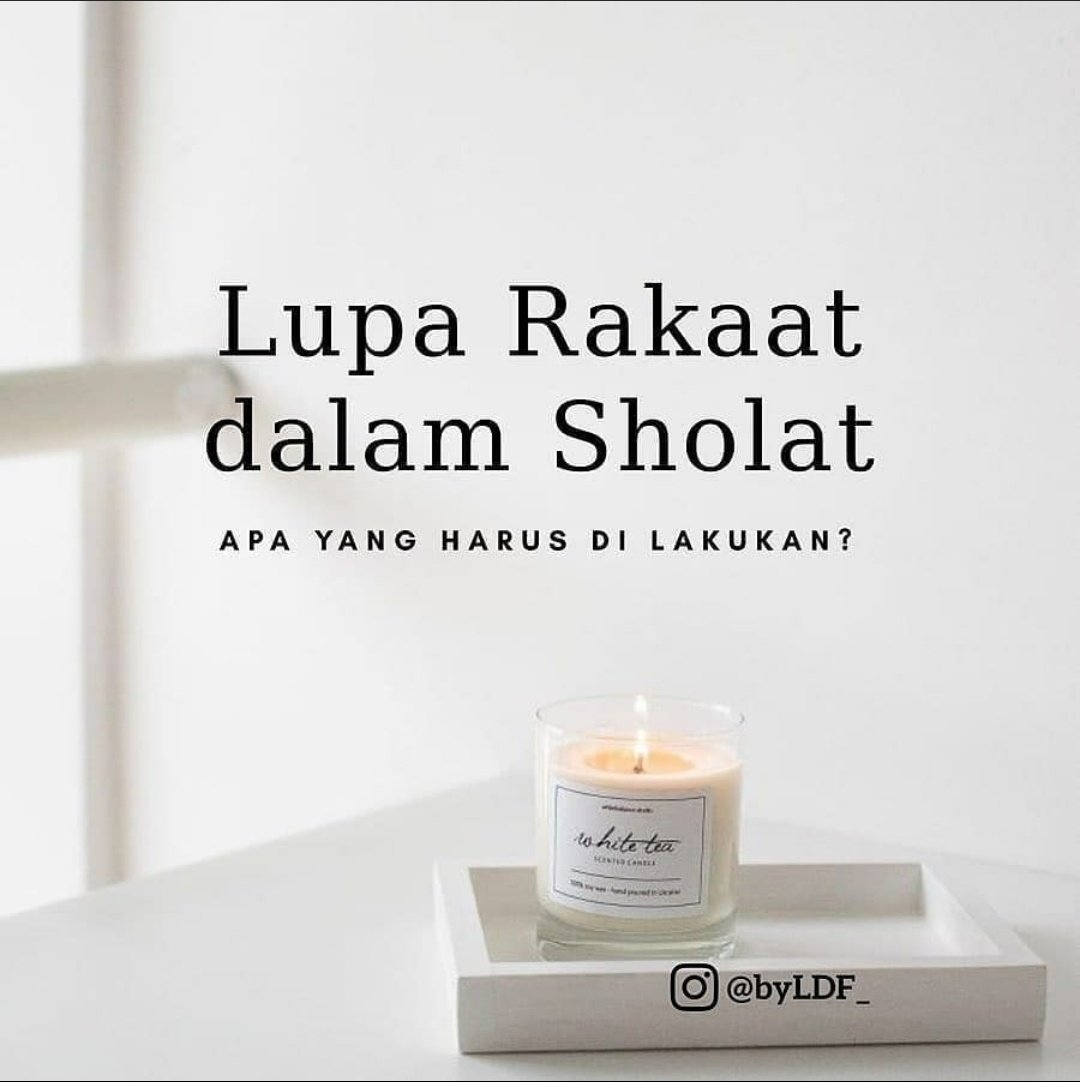 "Ketika lupa rokaat dlm sholat, gue harus apa nih miw?"

Ini termasuk yg pernah ditanyain. Gue yakin kebanyakan followers gue udh pada tau tp yah sapa tau ada yg belum so here we go! 

-UTAS-