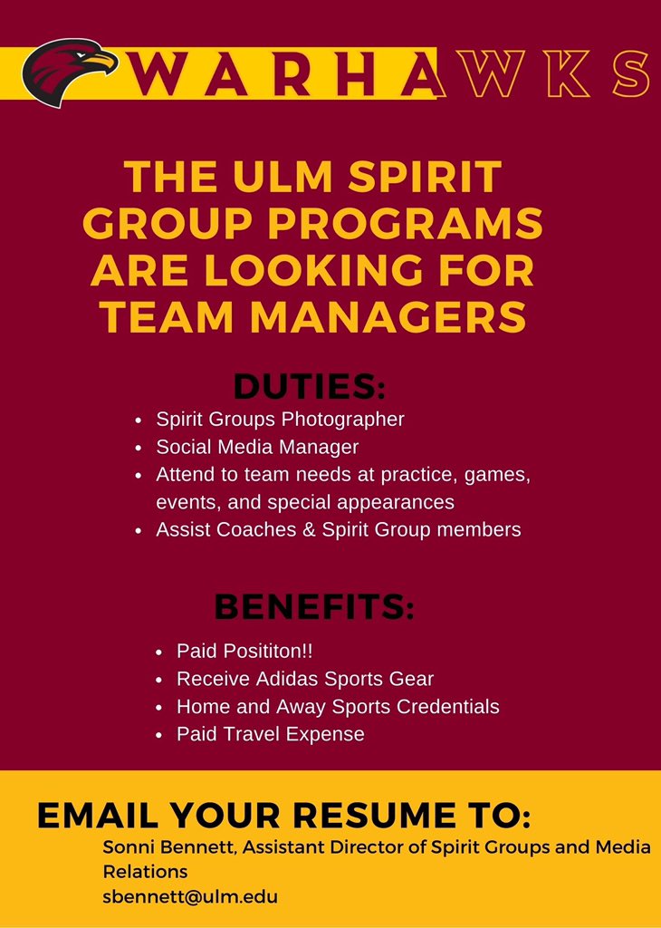 Who wants a job???? 🤩