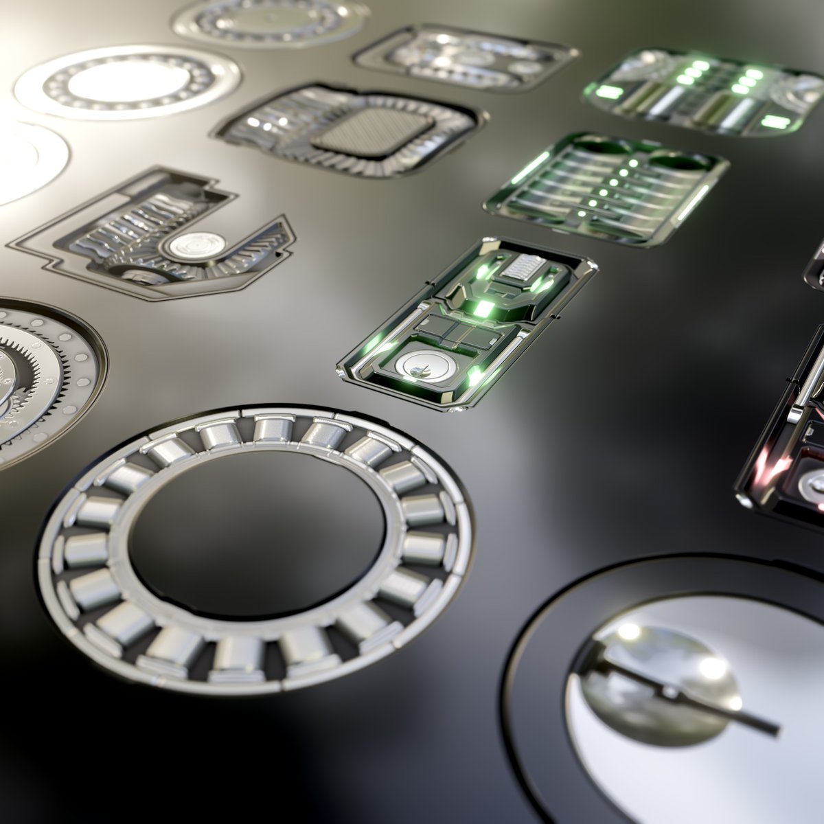 CG_Daniel_Gleb's tweet photo. A new #decalpack for the #Blender add-on #DECALmachine is crafted! 16 #decals baked at maximum settings. Some of them with baked emission. Containing different types of gears, locks and ball bearings.  #b3d
https://t.co/xAC9i4EtN3
https://t.co/E31aqtepaF
https://t.co/9IcPZEQ3nS https://t.co/nyfz8Q53L2