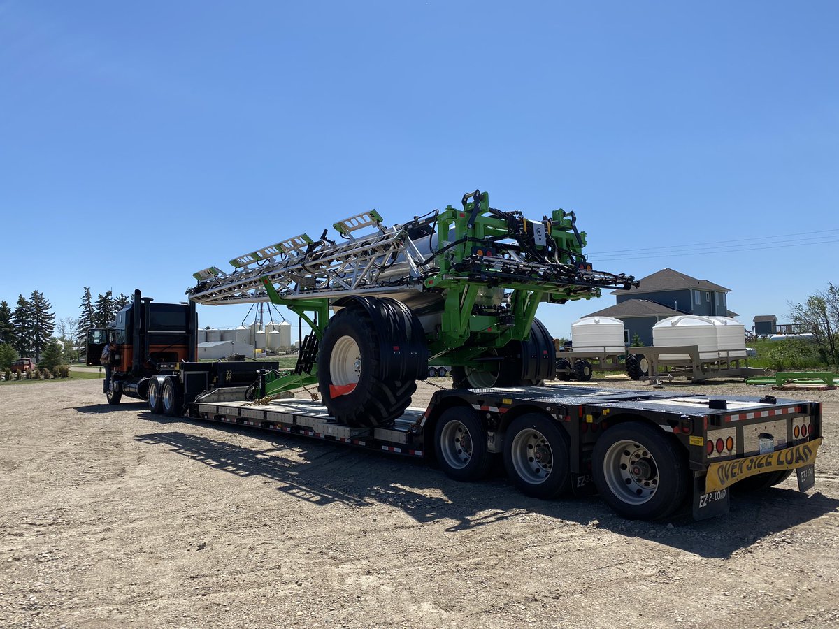 In collaboration with <a href="/AgritechAmerica/">AgritechAmerica</a> we are sending a Connect Sniper Sprayer to Kansas. Keep an eye out for it on the road!