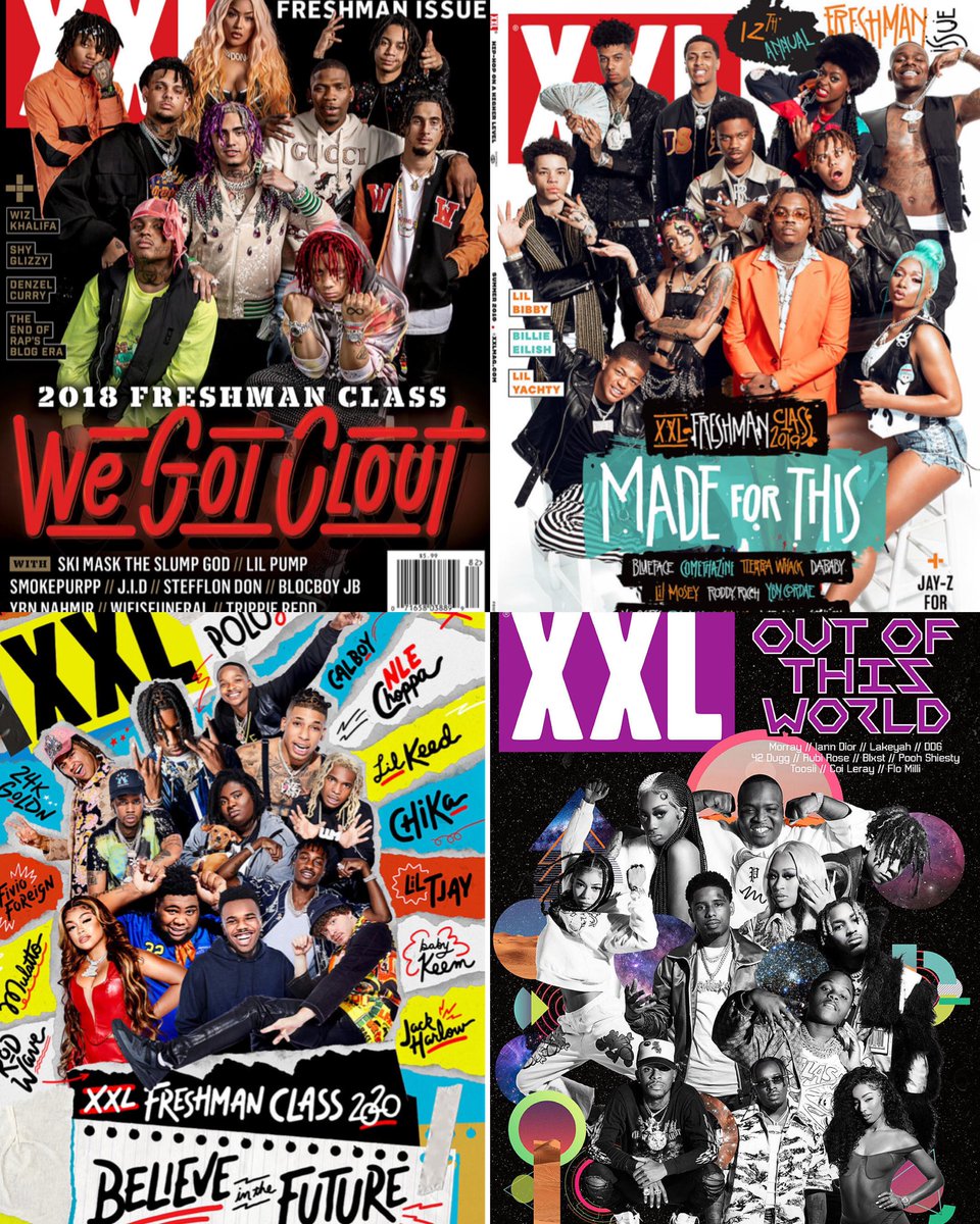 Every Female Rapper ever on XXL Freshman Class: 2012: Iggy Azalea 2013:  Angel Haze 2015: Tink, Dej Loaf 2017: Kamaiyah 2018: Stefflon Don 2019:  Megan thee Stallion, Rico Nasty, Tierra Whack 2020:, image size:960x1200