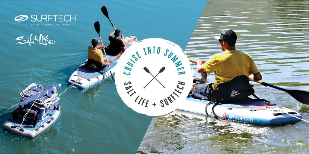 RealSaltLife's tweet image. Cruise Into Summer with Salt Life and @SurftechUSA!  We’re giving our fans the chance to win a Salt Life &amp;amp; Surftech Prize Pack valued at over $3,300! 
#SaltLife #SurfTech #SurfTechUSA #SUP #Paddleboard 

Enter today: bit.ly/SLSurftechCrui…