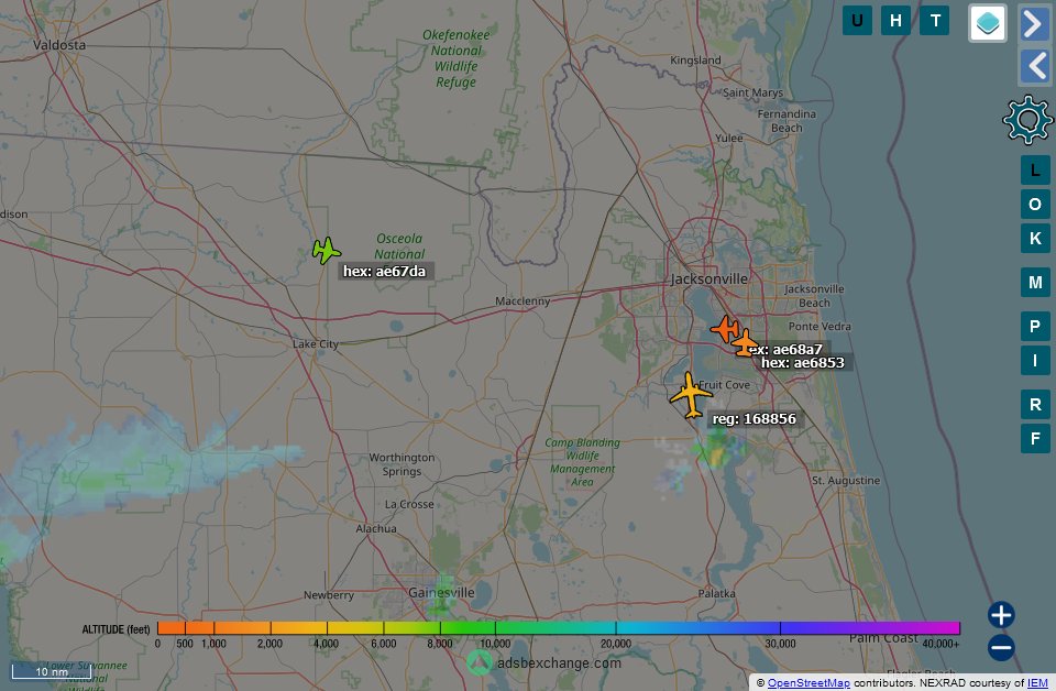 TheIntelFrog's tweet photo. P-8A Posiedons #AE6853, #AE68A7, and #AE57BC in the pattern at KNIP as #AE67DA comes in from the west. https://t.co/ihC3z4q0iM