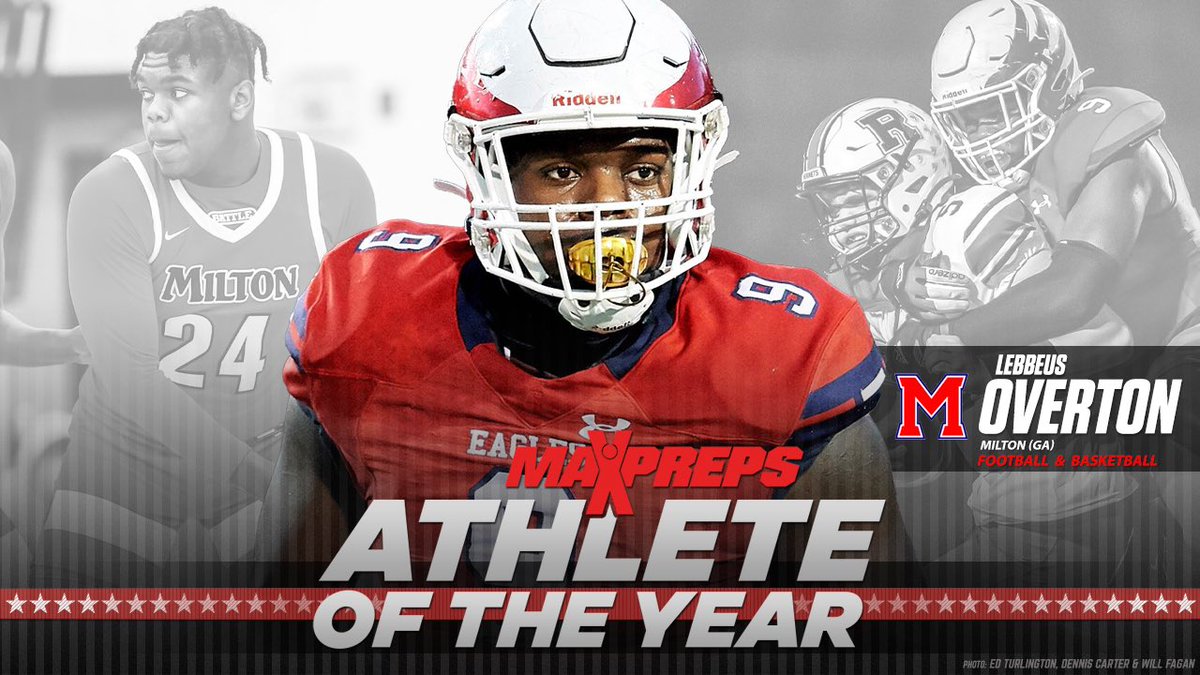 Georgia sophomore Lebbeus Overton named 2020-21 MaxPreps Male High School Athlete of the Year. 🏈🏀 <a href="/LebbeusO/">Lebbeus Thomas Overton</a> 

✍️: maxpreps.com/m/news/U37n2AY…