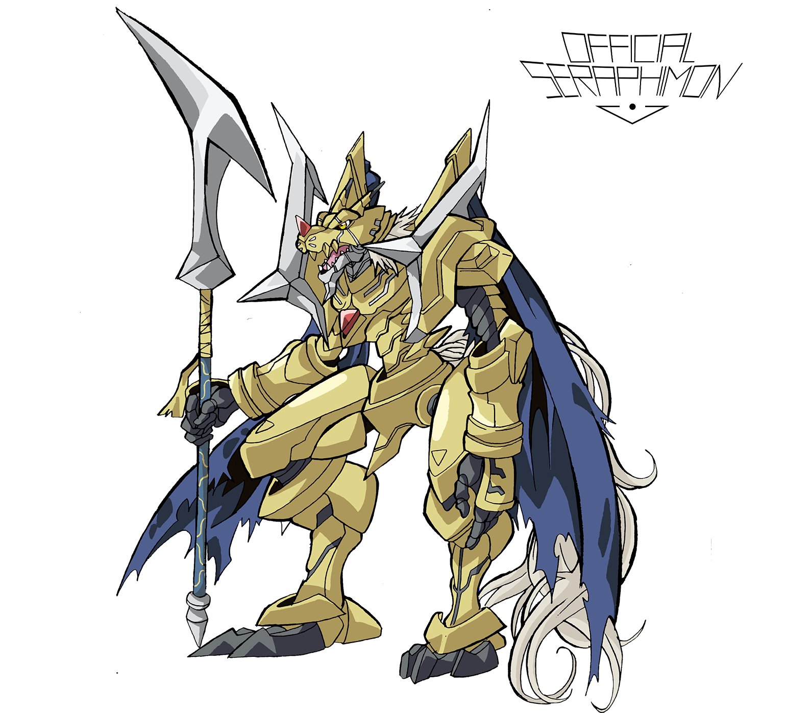 A Commission of Myself and Chibimon in Digimon Tri Style by @/Officialseraphimon : r/digimon