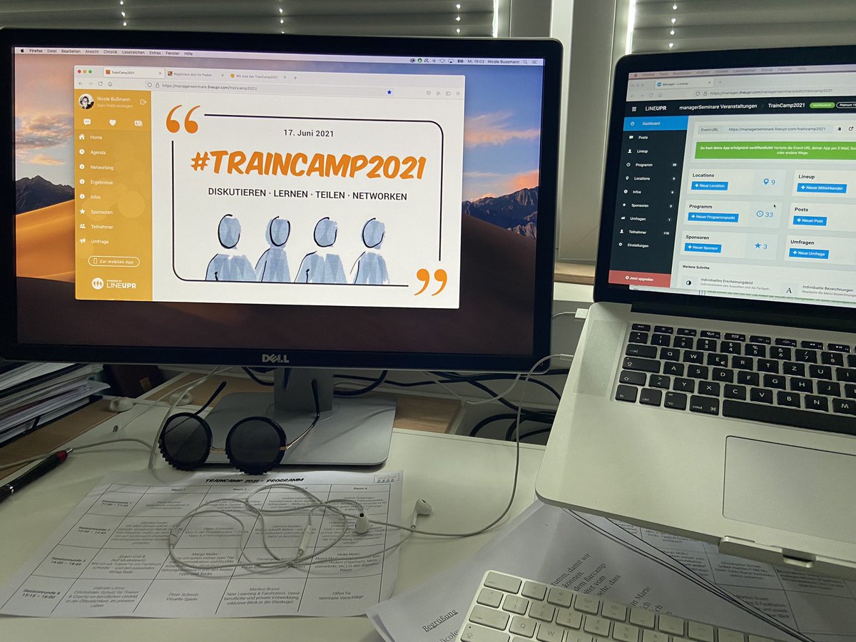 Morgen wird getraincampt 🤣 freue mich auf alle Teilgebenden #traincamp2021 #weiterbildungsweiterdenker