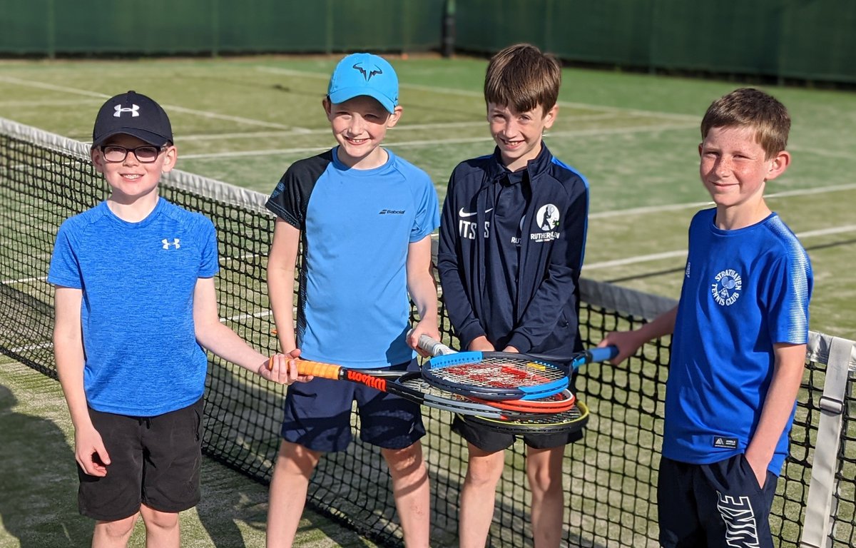 graemelees's tweet photo. Great 20-0 win for @RutherglenLTC orange ball team in the West of Scotland semi-finals against Newlands. Very proud of this team and wish them luck in the final next week when I'm away pedalling in @Peloton2SW19. This is what #RLTCproject100 is all about. @pdubbyasmith @teamw19 https://t.co/pqA6vxQjUE
