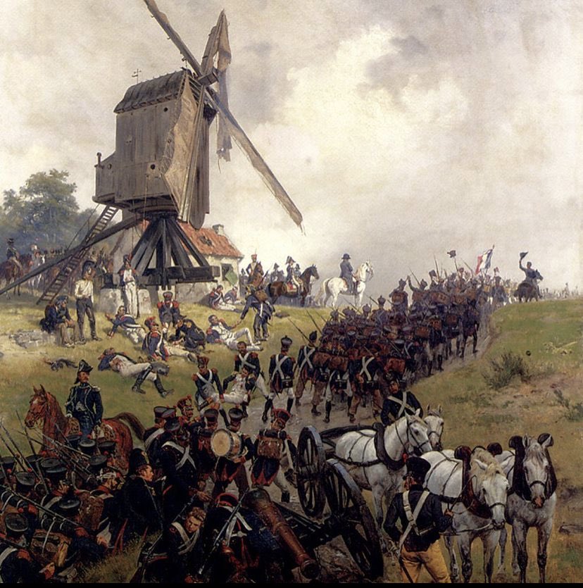PVHistoryClub1's tweet photo. On this day in History: 

1815: Napoleon wins his final battle at the Battle of Ligny 
1858: Abraham Lincoln says that a house divided against itself cannot stand 
1978: ‘Grease’ starring John Travolta and Olivia Newton-John premiers https://t.co/eUvKzzZKNw