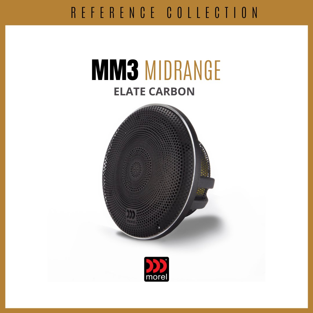 MorelHiFi's tweet photo. The Elate Carbon MM3 3."5 midrange is a true masterpiece. Combining our renowned innovative traits and new ones for.
Discover it> https://t.co/8yC0OyWeNZ
#morelhifi #morelcaraudio #morelinnovation #teammorel #midrange #carstereo #spl #caraudiofab #caraudioaddicts #audiomobile https://t.co/kn2SiU9SkT