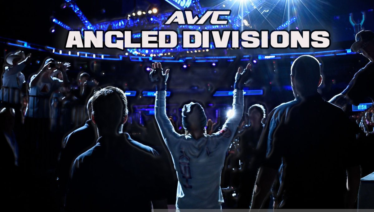 #OOC Angled divisions now open for signup. Angled Divisions are Strawweight (115lbs) and Bantamweight (135lbs). RP Divisions are Flyweight (125lbs) and Featherweight (145lbs). A Presser will be posted soon for an IC announcement. For more info: awc.jcink.net/index.php?show…
