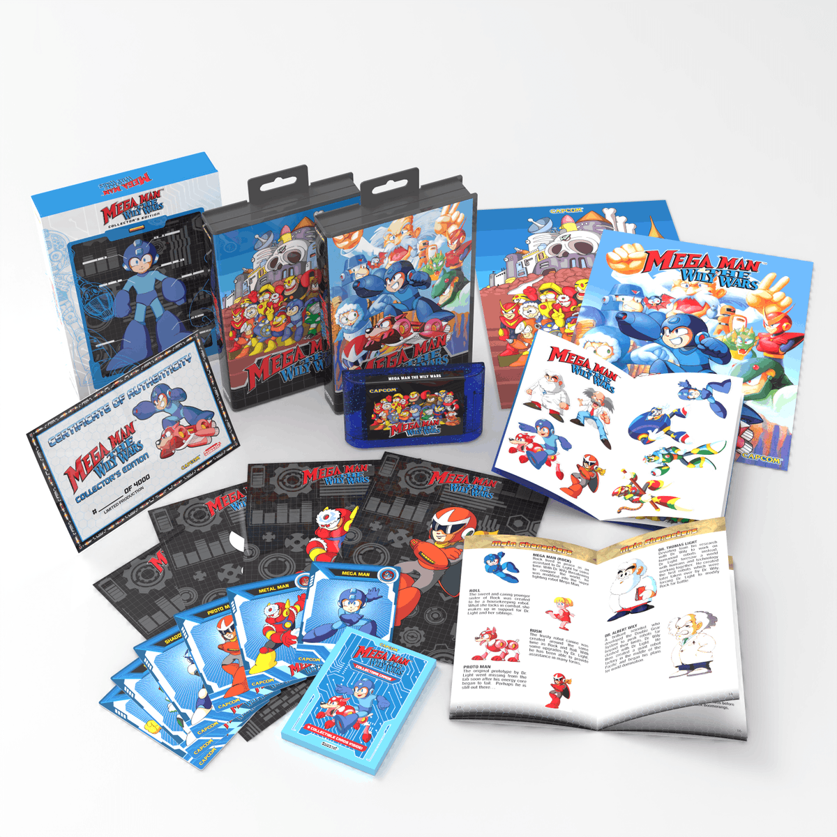 LimitedRunGames's tweet image. Dr.Wily is back but NOT with his nefarious antics as usual. This time he's giving you a chance to win a Collector's Edition of Mega Man: The Wily Wars on Sega Genesis. 

Follow + RT this post to be entered! 
The winner will be announced June 20. 
bit.ly/3q1ua7D