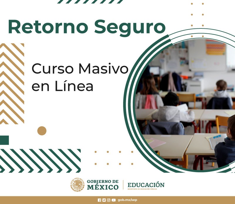 SEP_mx's tweet photo. Sé parte del #RegresoAClasesSeguro.

En este curso conocerás estrategias que contribuyan a reducir el riesgo de infecciones por #COVID_19 entre los miembros de las instituciones educativas, así como dar seguimiento a casos activos.

Únete e infórmate.
👉 https://t.co/wPD5HE5qrM https://t.co/DH4RypuODs