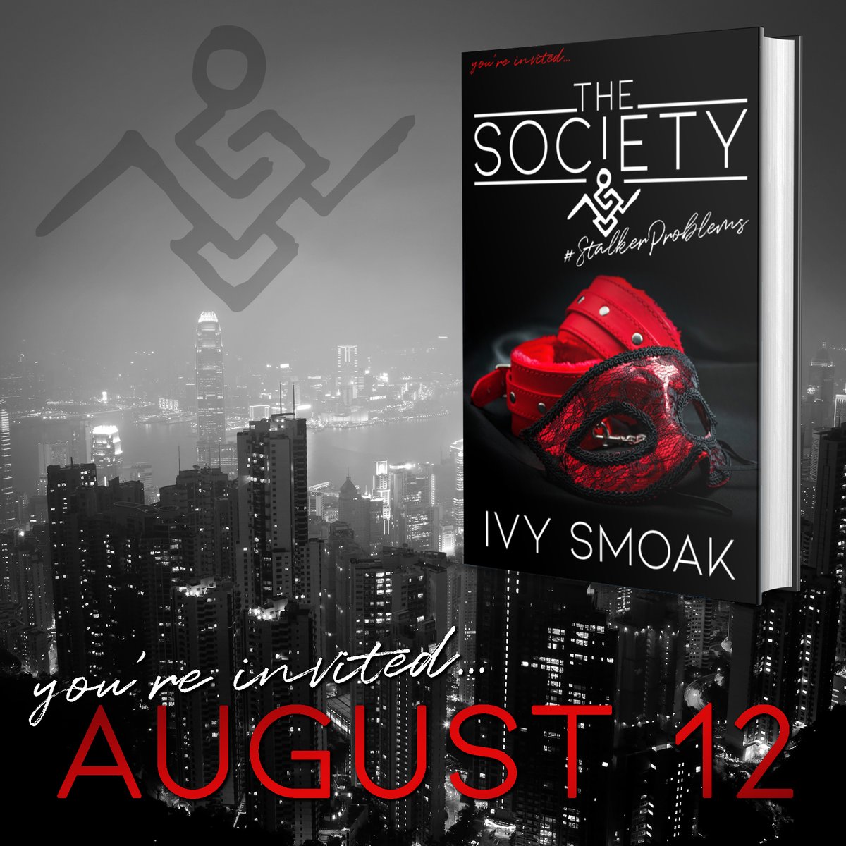 IvySmoakAuthor's tweet photo. *Cover and Blurb Reveal!*
You're invited...
The Society #StalkerProblems comes out August 12th. How sexy is this cover?!
View the full blurb and pre-order on Amazon >
Amazon US> https://t.co/QOGnfYhGn5
Amazon International> https://t.co/6XfJZFreFG
#books #coverreveal https://t.co/5NgNzehNuK