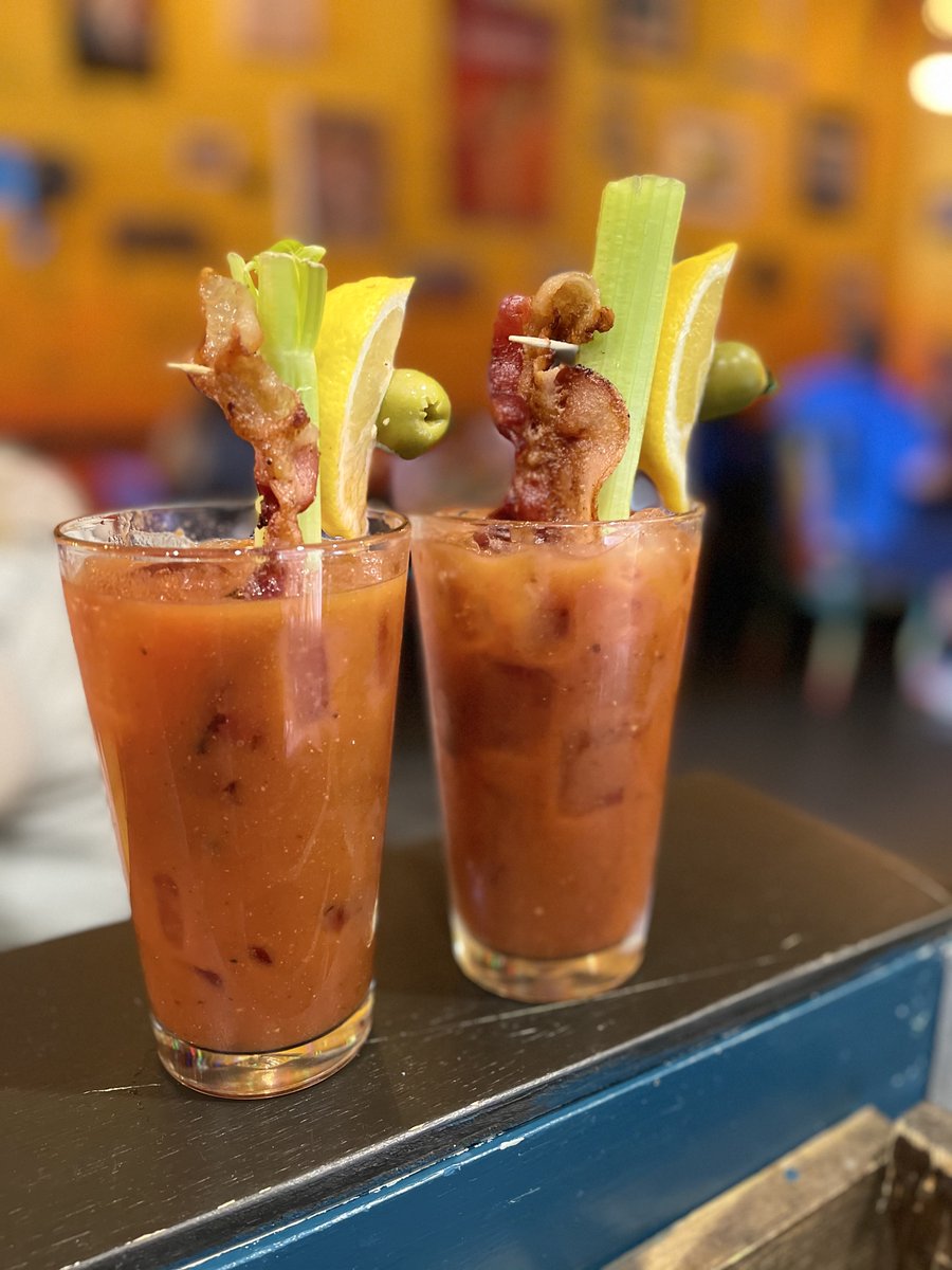 Two is always better then one! Try the buddy bloody Marys! #bloodymarys