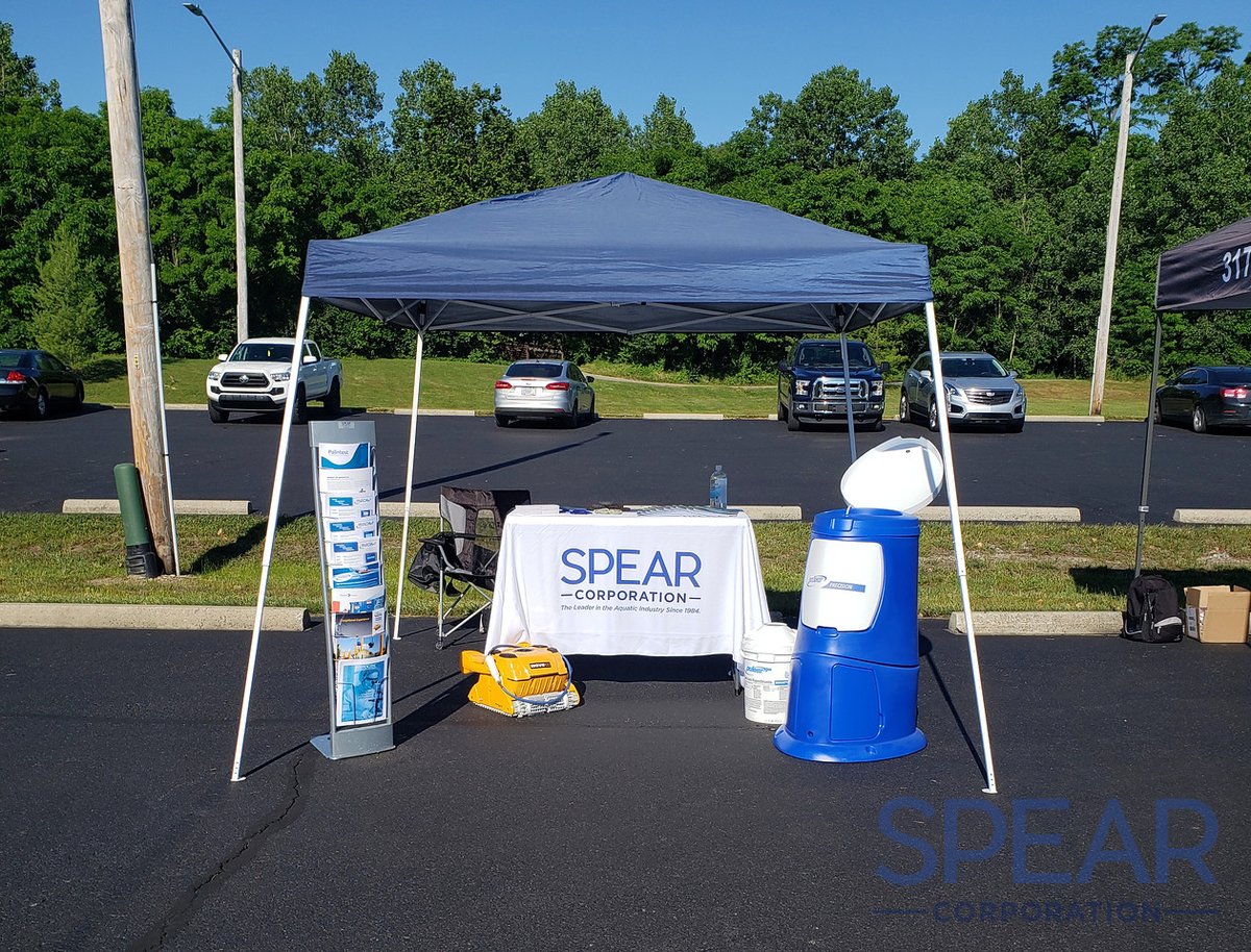 spearcorp's tweet photo. A great day for the @INParkandRec 2021 Maintenance Expo! #YourWaterOurWorld https://t.co/EnQ9CtHzJs
