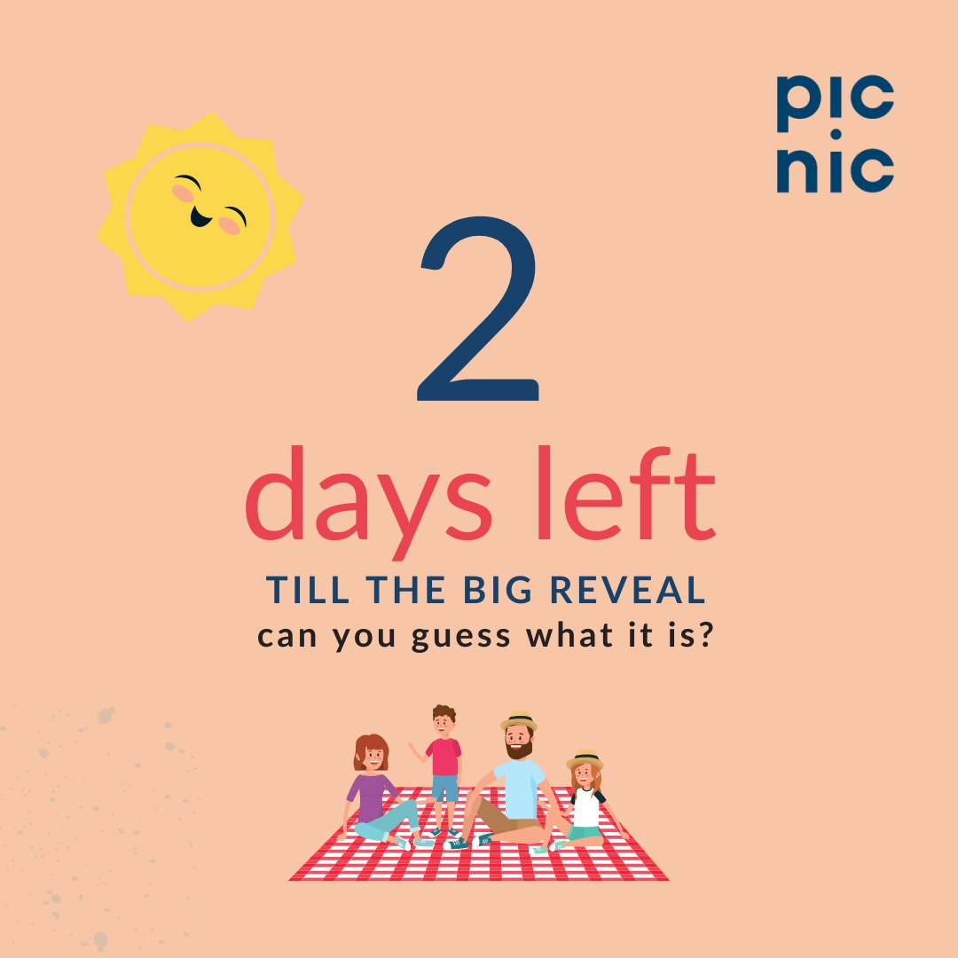 picnic_social's tweet photo. And The Countdown Has Started! 🥳⏱️

What are we counting down for? That’s for you to find out Friday 😎

Can you guess what it is?

#picnicsocial #surprisecoming #surprisecomingsoon #digitalmarketingagency #smma #socialmediaforbusiness #b2bmarketing #digitalmarketing https://t.co/OHu9b4EYH2