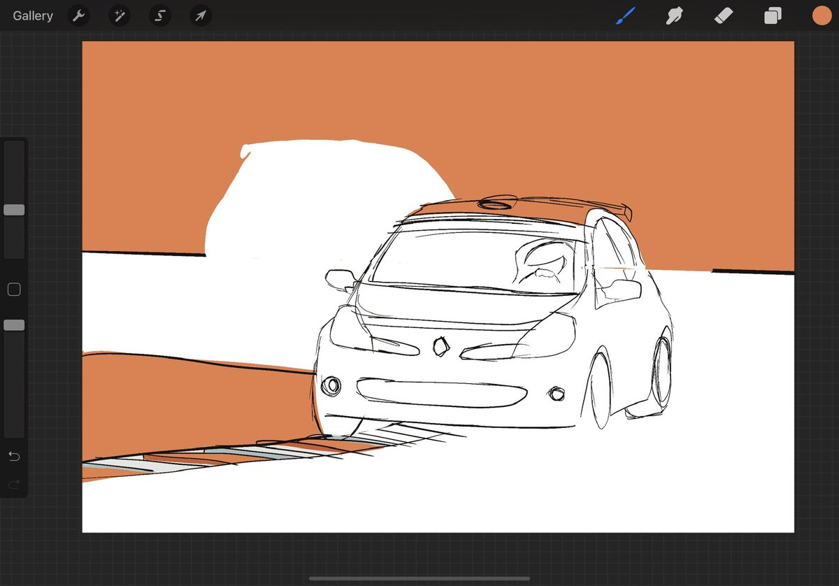 illustratormake's tweet photo. Good evening #HandmadeHour
Had the pleasure of completing this commission today and delivering it too…
Loved drawing some motorsport…
#automotiveArt #renaultcliocup #motorsport #benwinrow #Procreate https://t.co/GeJC7UU7IC