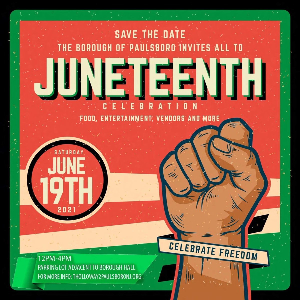 This Saturday, join the BGCGC's Paulsboro Club in celebrating #Juneteenth at the Paulsboro Juneteenth Celebration event! This event will include vendors, fashion, food, entertainment, etc.! Details of this event are listed in the flyer down below. We hope to see you there!