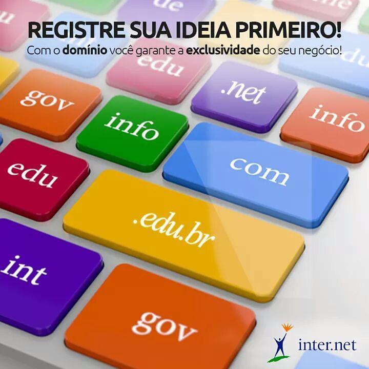 Inter_Digital's tweet image. Na inter.net você tem opção de registrar seu domínio .com, .com.br e muitas outras extensões.

Acesse: inter.net.br/servicos/domin… e #VenhaParaInter