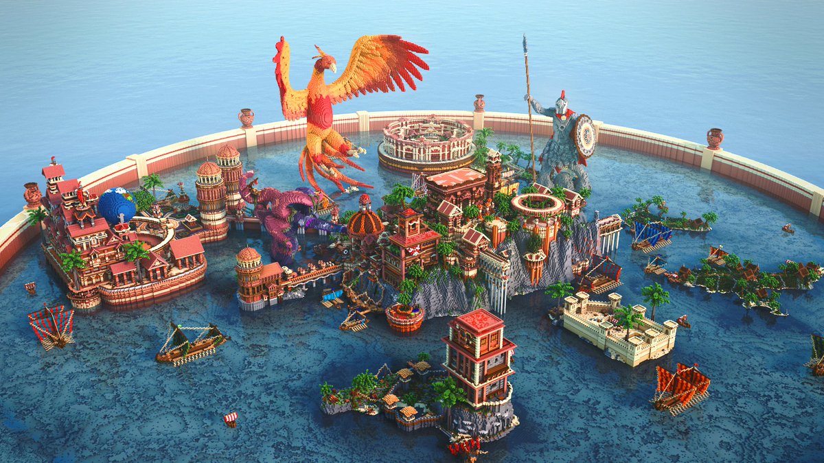 Nouveau lobby ! 
L'équipe d'Elity vous donne rendez-vous dans un univers antique ! Nous vous attendons nombreux dans cet archipel construit spécialement pour vous accueillir.