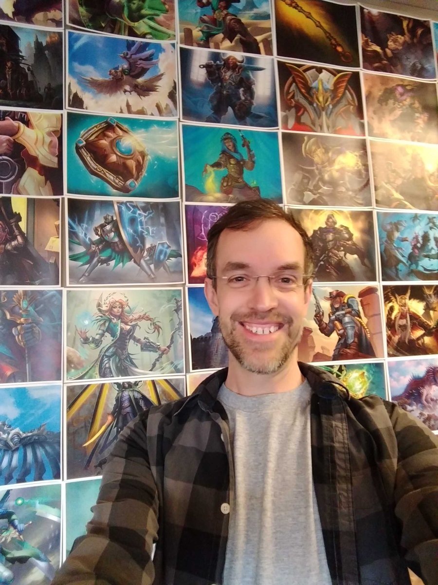 jtreat3's tweet photo. I have wonderful news to share. I've been hired by Dire Wolf Digital as a game designer! Brenda and I are moving to Denver this July. I'm excited! https://t.co/uXv1usuOB8
