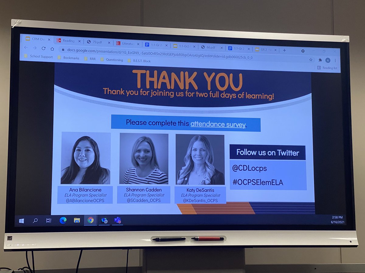 And that’s a wrap! What an amazing two days! 💙🍊#ImpactCDL #OCPSElemELA <a href="/CDLocps/">Curriculum and Digital Learning</a>
