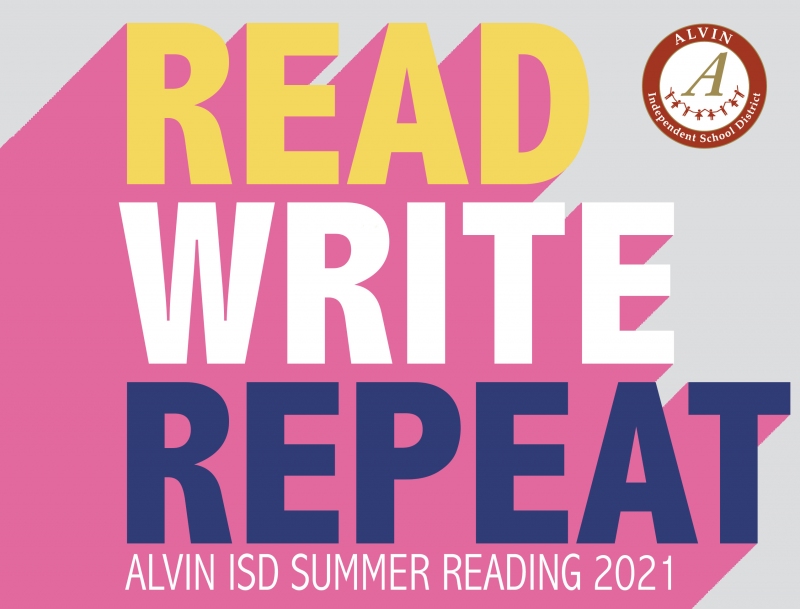 Have you joined a book club this summer? Shared a book recommendation with a friend or neighbor? Spent the afternoon reading and talking about books with a friend? Be sure to talk to a friend about books today. #ReadWriteRepeat #AlvinISDReads